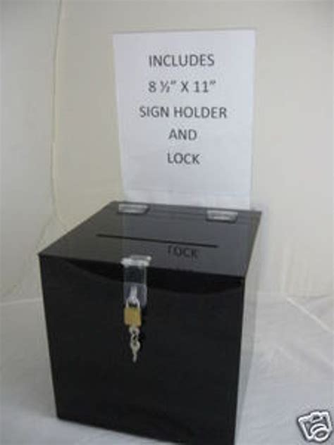 Locking Ballot Boxes 